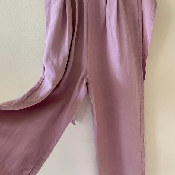 Lavender Greylin Jumpsuit Size Small Purple Linen - Picture 5 of 11